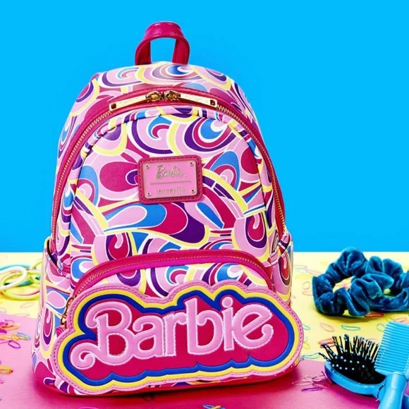 30th Anniversary Barbie Loungefly Backpack and Wallet Set